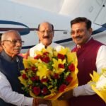 जौलीग्रांट एयरपोर्ट पर उत्तराखंड पहुंचे मनोनीत राज्यपाल डॉ. ढाल सिंह बिसेन